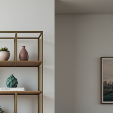 Glamour Haven Minimalist Shelving Unit Glamour Haven Minimalist Shelving Unit