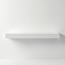 GlamourWave Minimalist Floating Buffet Shelf GlamourWave Minimalist Floating Buffet Shelf