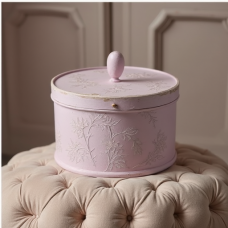 Glamour Haven Shabby Chic Hat Box Set Glamour Haven Shabby Chic Hat Box Set