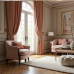 Chateau Elegance Cream Painted Bookshelf